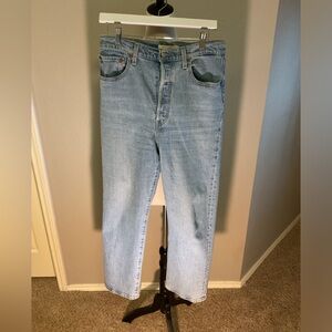Levi Strauss Ribcage Straight Ankle high waisted jeans size 29